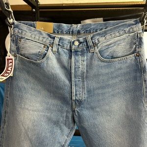 Levi’s Vintage Clothing LVC 36x34 1947 501 xx jeans selvage denim moon rock